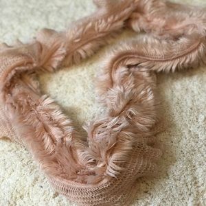 Light Pink Infinity Scarf